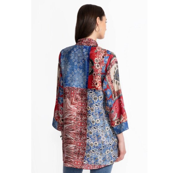 Johnny Was Jade Kimono Size Large - Picture 8 of 9